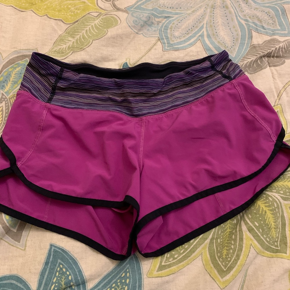Lululemon speed shorts sz 4